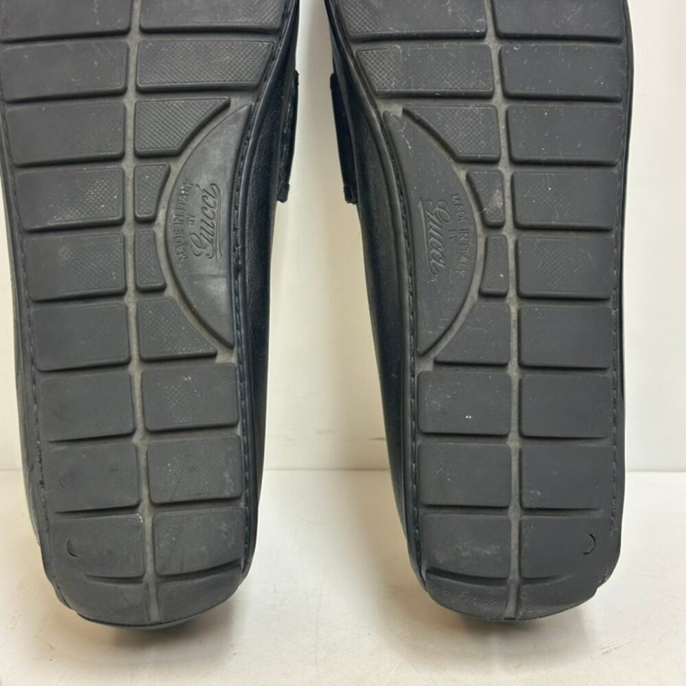 GUC Gucci Microguccissima Leather GG Loafers Drivers Made in Italy UK 9.5 US 10 - Picture 13 of 13